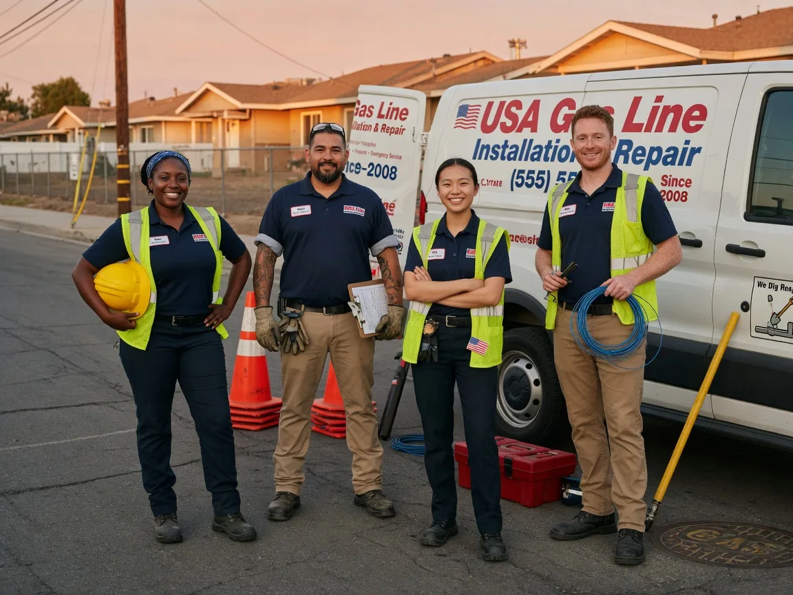 Gas Line Installation company in New Paris, PA